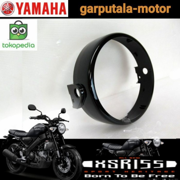 Cover Headlight ring lampu depan Yamaha XSR 155 original YGP