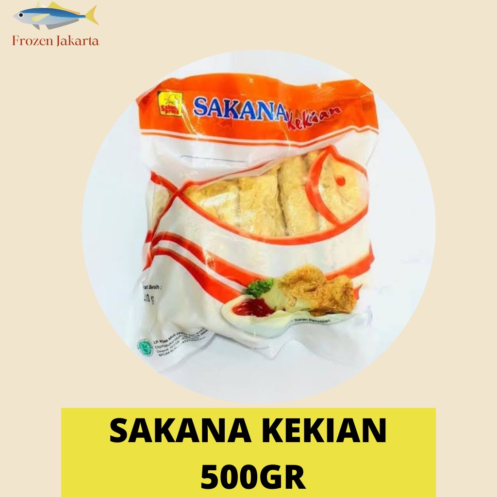 Jual Sakana Kekian Ikan Kekkian 500gr Sakana Food Halal Tanpa