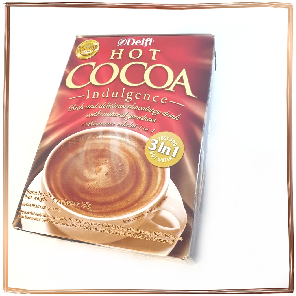 

coklat Delfi Hot Cocoa Delfi Hot Cocoa Indulgence 125gr