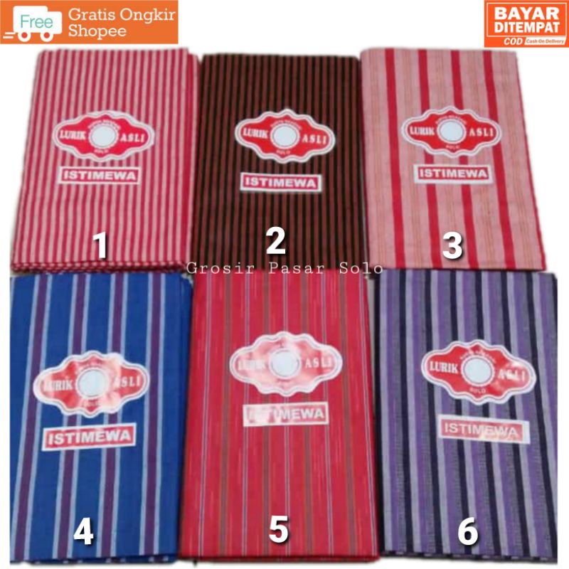 Kain Lurik / Bahan Lurik / Kain Bahan Lurik