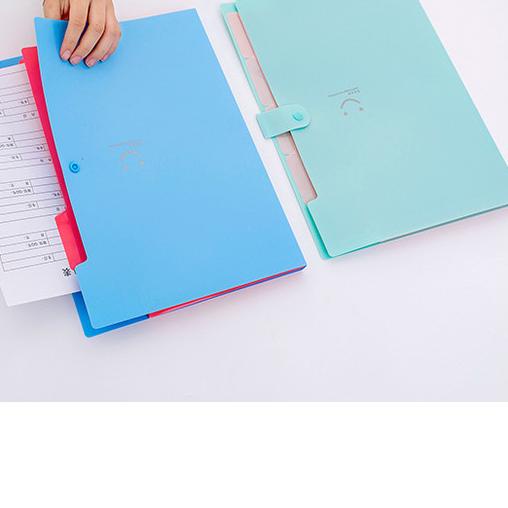 

➭ Multiple layer folder bag/File holder berlapis/Tempat/Organizer penyim - Kuning ۩