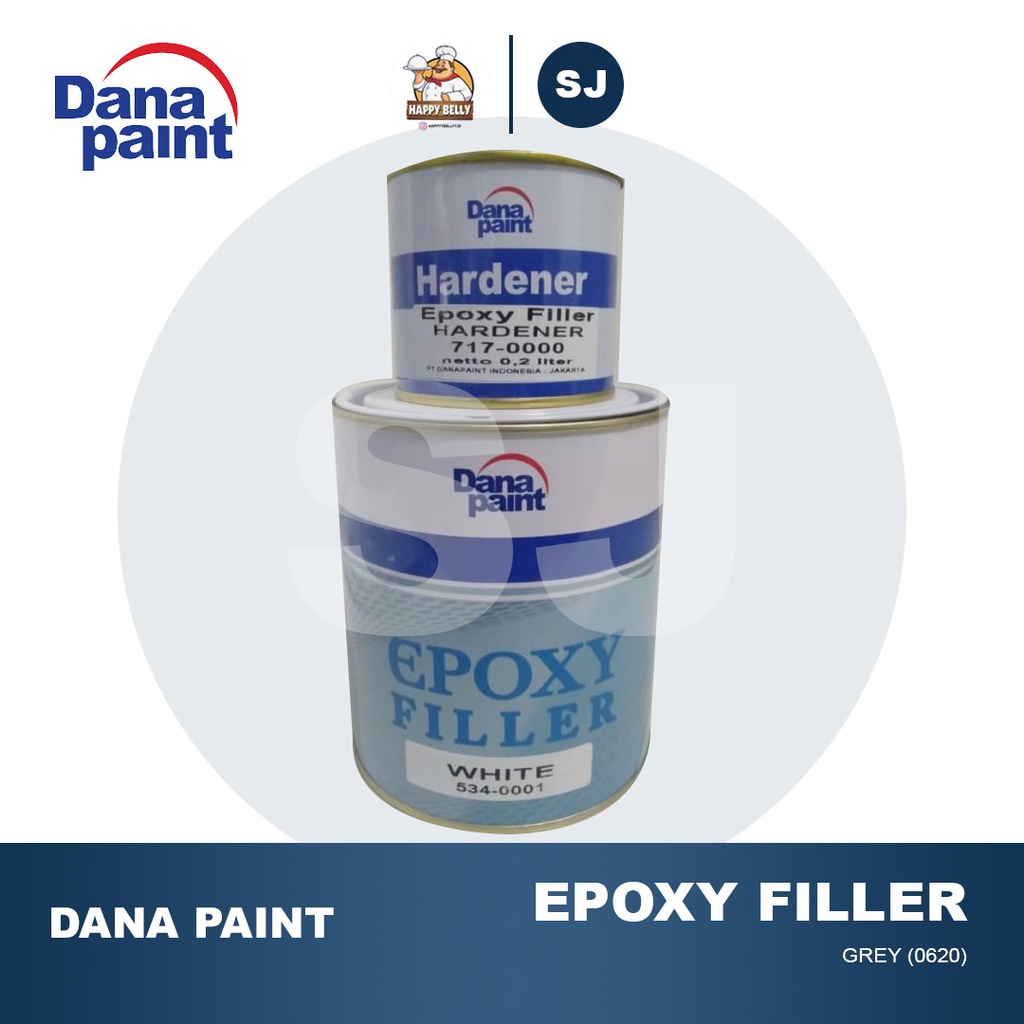 Danapaint Epoxy Filler / Epoxy Filler + Hardener / Cat Dasar Filler