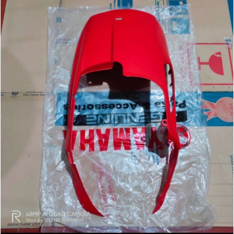 cover dek bawah Yamaha Mio sporty - dek kolong mio sporty 5TL merah original