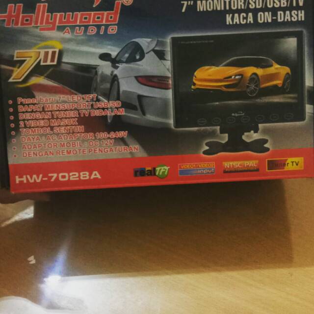 MONITOR 7 Inch USB Hollywood HW 7028A