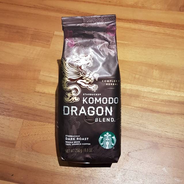 

Starbucks Kopi Whole Bean Komodo Dragon Dark Roast