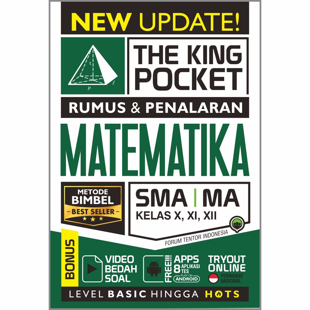 THE KING POCKET RUMUS DAN PENALARAN MATEMATIKA SMA MA KELAS X, XI, XII