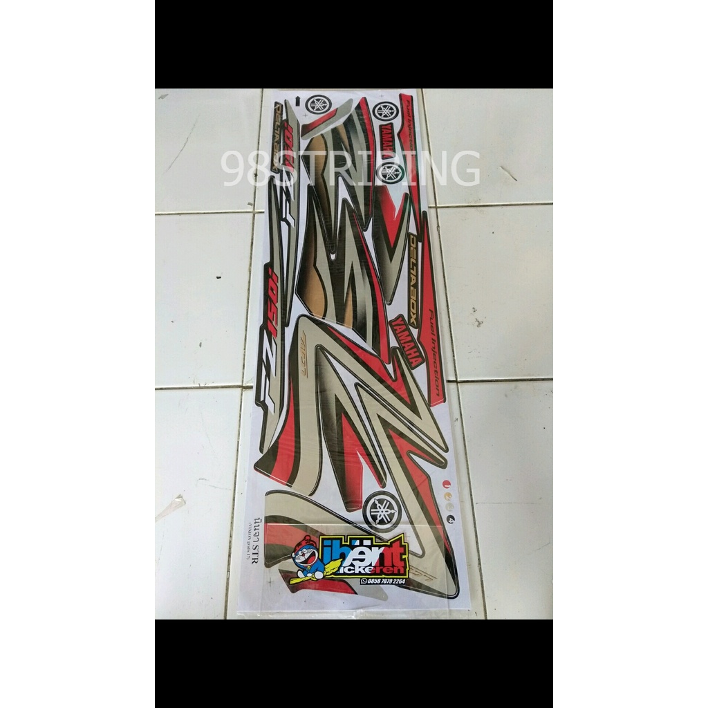 striping vixion old fz150  thailand abu2  merah