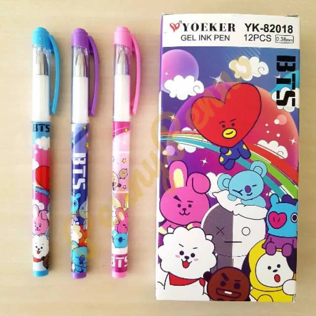 

PULPEN GEL MOTIF LUCU DAN UNIK