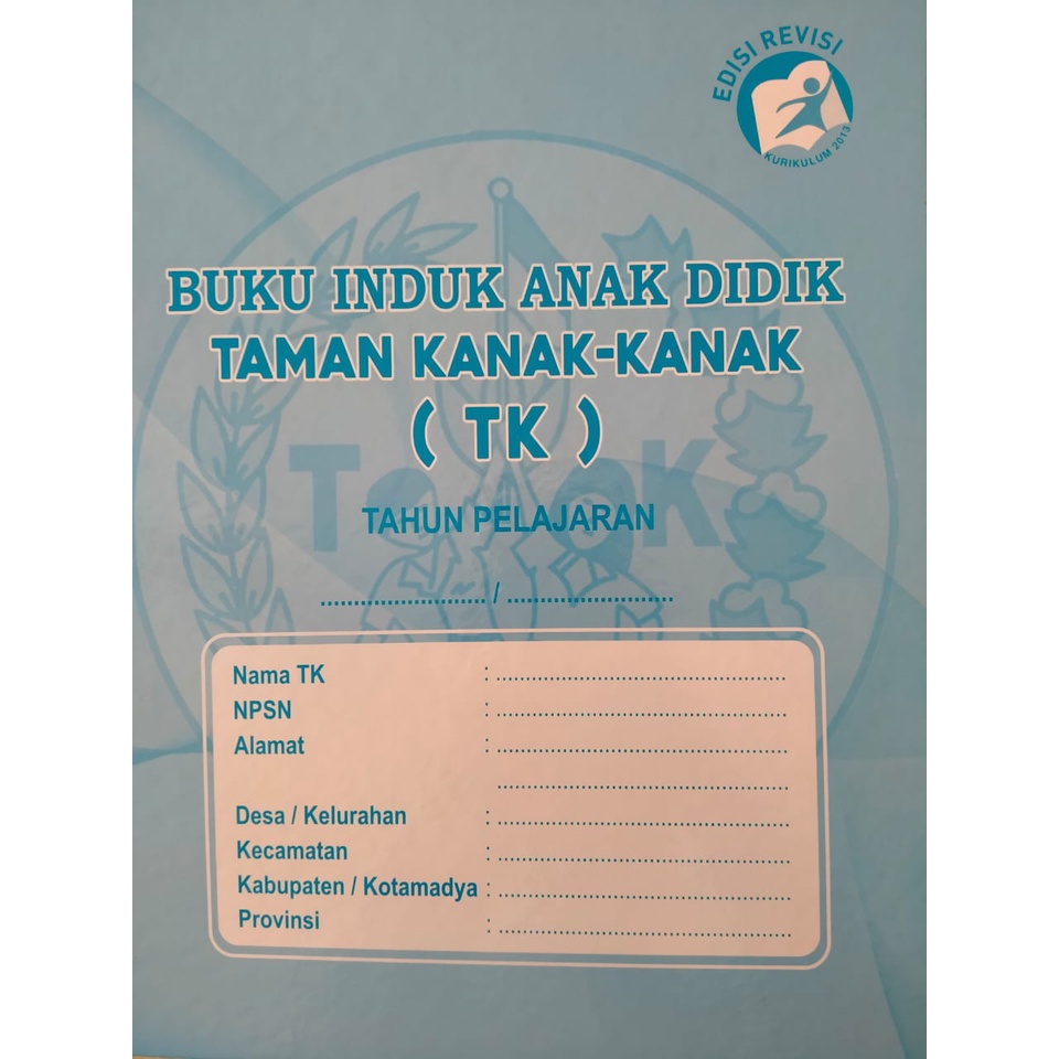 

Buku Induk TK A/ TK B