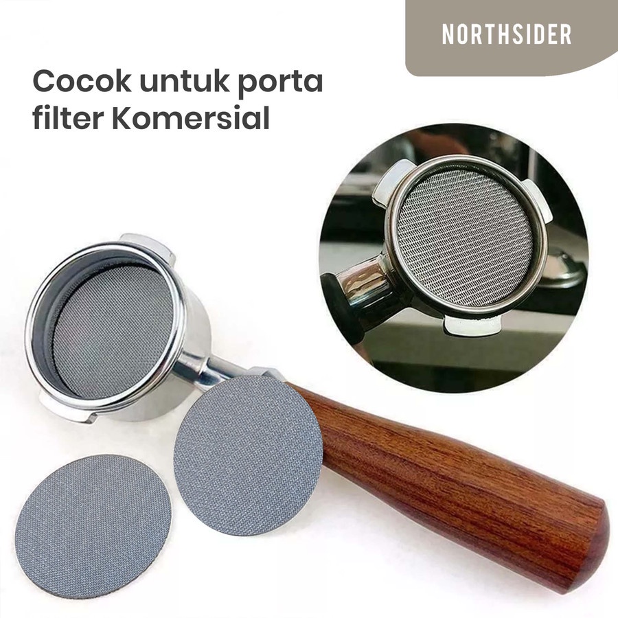 PUCK SCREEN 150 MICRON 58.5mm | FILTER BASKET PORTAFILTER STAINLESS