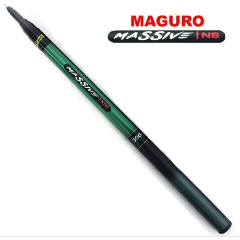 Joran Tegek Maguro MASSIVE NS | MASSIVE seri Lama | Kaku | Ujung Kili bulat | Baronang | Ruas Pendek
