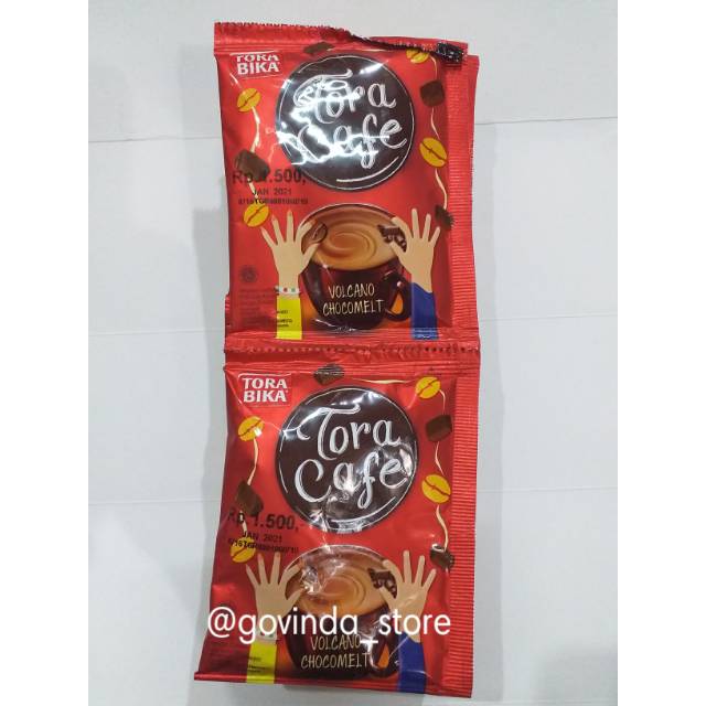 

TORA CAFFE VOLCANO CHOCOMELT SASET 28gr ISI 10pcs per 1rncng