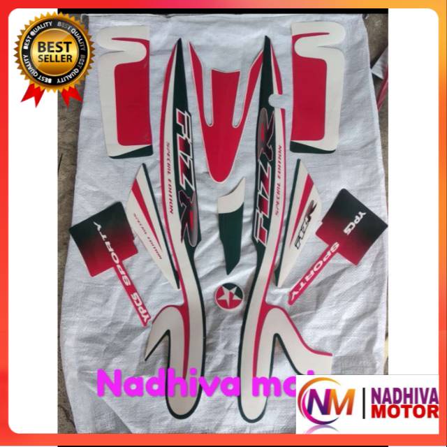 Striping sticker lis body yamaha F1ZR Caltex