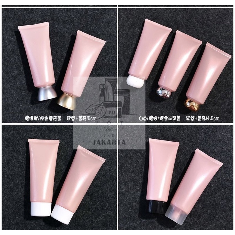 50ml Botol Soft Tube kosong untuk skin care/HIGH QUALITY/share in jar