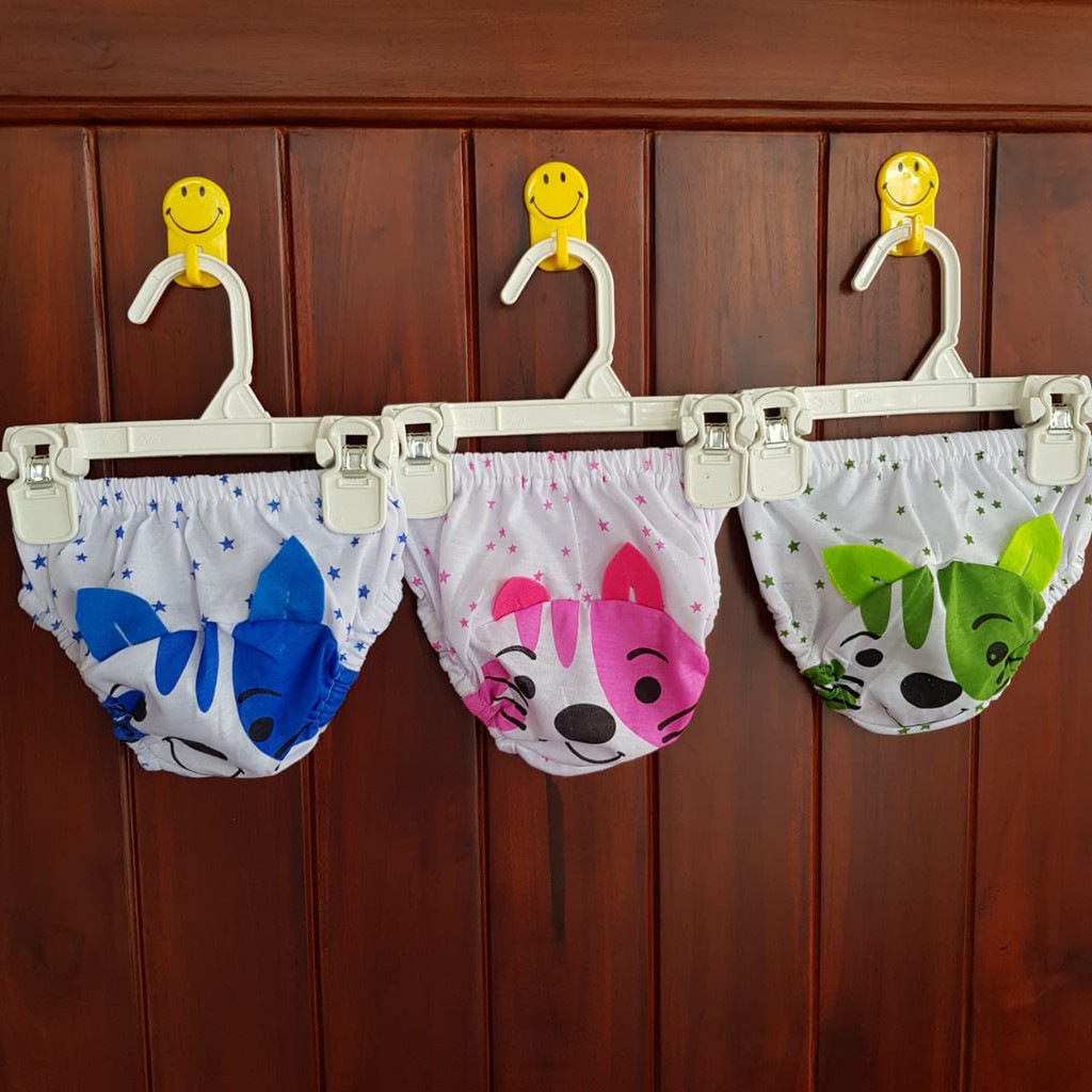 Celana dalam anak perempuan Karakter Telinga / celana dalam anak cewek 1-6 tahun warna random