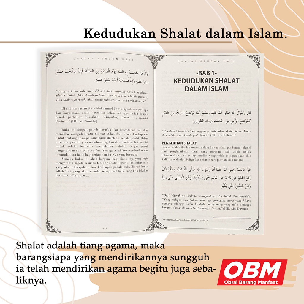 BUKU PANDUAN SHALAT : SHALAT DENGAN HATI