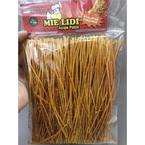 

MIE LIDI AYAM PUTIH / RASA BALADO DAN ASIN/ MIE LIDI KEMASAN