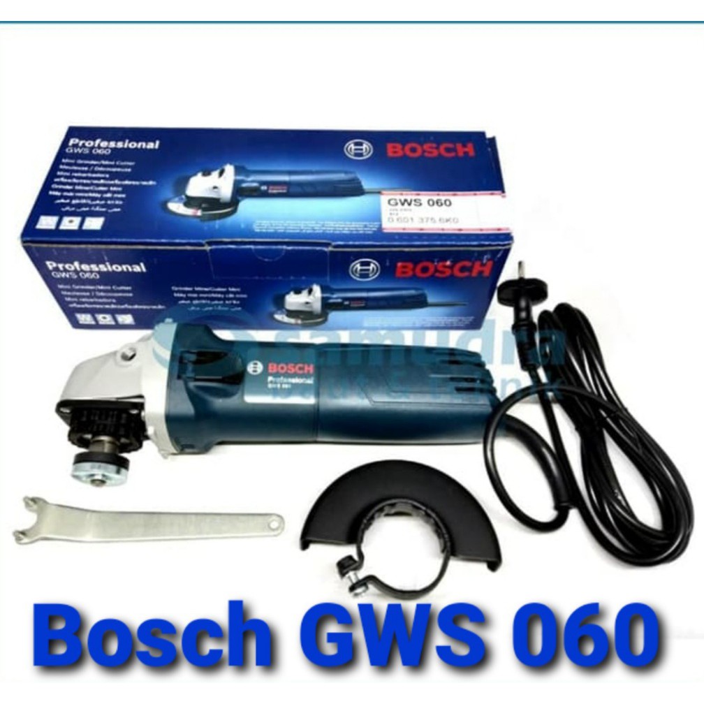 Mesin Gerinda Tangan 4 Inch Bosch Gws 060 Angle Grinder Angel