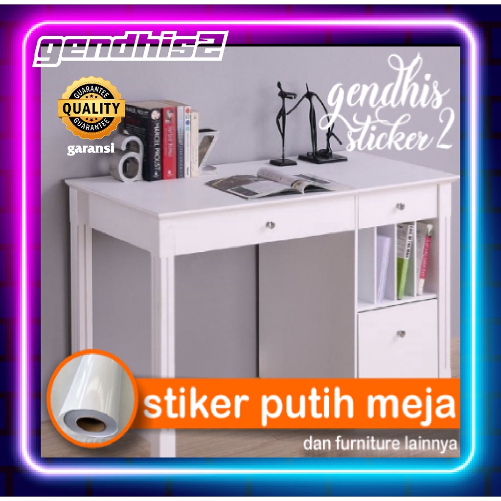 Stiker Meja Belajar dan Lemari Belajar Anak
