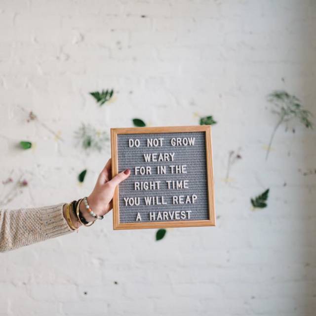 

Promo!! GRATO Felt Letter Board SET LENGKAP / papan nama kayu huruf anak GREY
