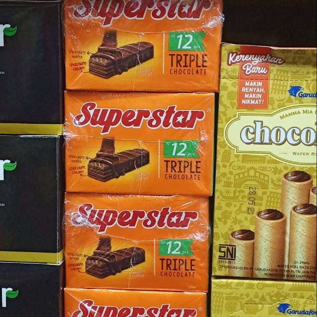 

Superstar wafer isi 20pcs