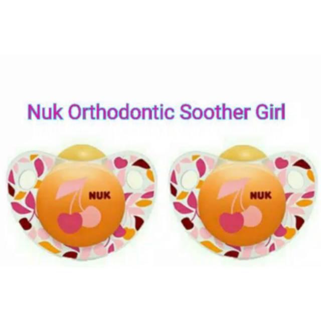 Nuk Orthodontic Sooter / Empeng / Dot Bayi COUPLES BABY