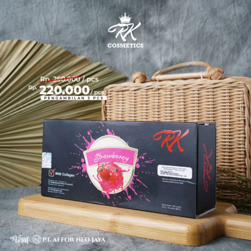 RK VIT Collagen zuzu strawberry | Pemutih Badan