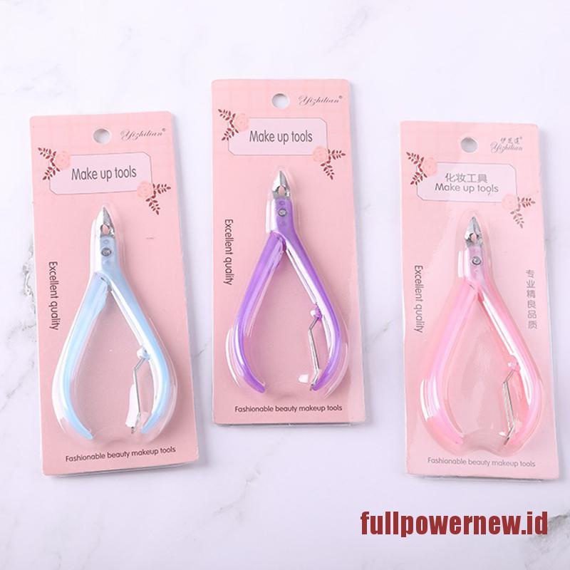 【COD】Handle Toenail Ingrown Nail Art Cuticle Nipper Manicure Scissor Tool Pedicure