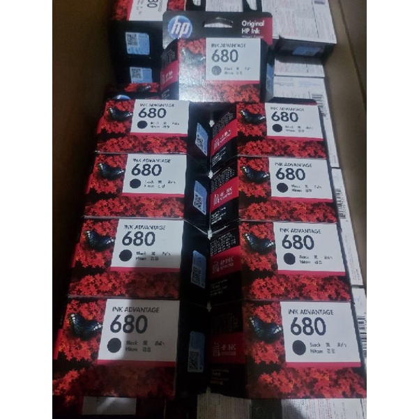 TINTA HP 680 BLACK ORIGINAL