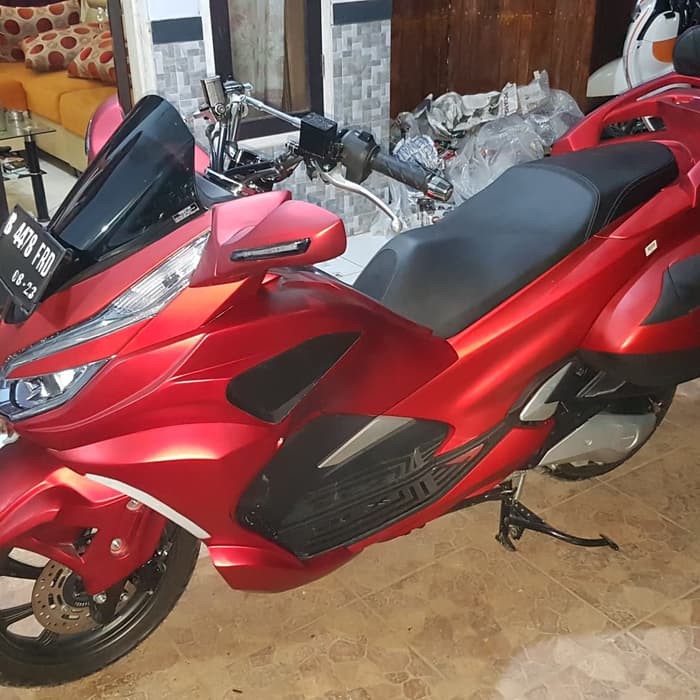 Modifikasi Pcx Lokal Fullset Merah Doff Shopee Indonesia