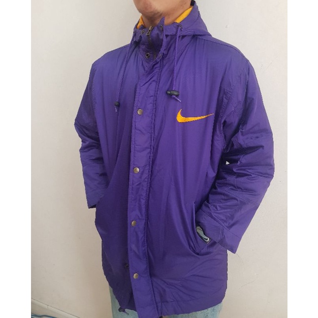 Jaket Nike Big Swoosh Original Purple Orange