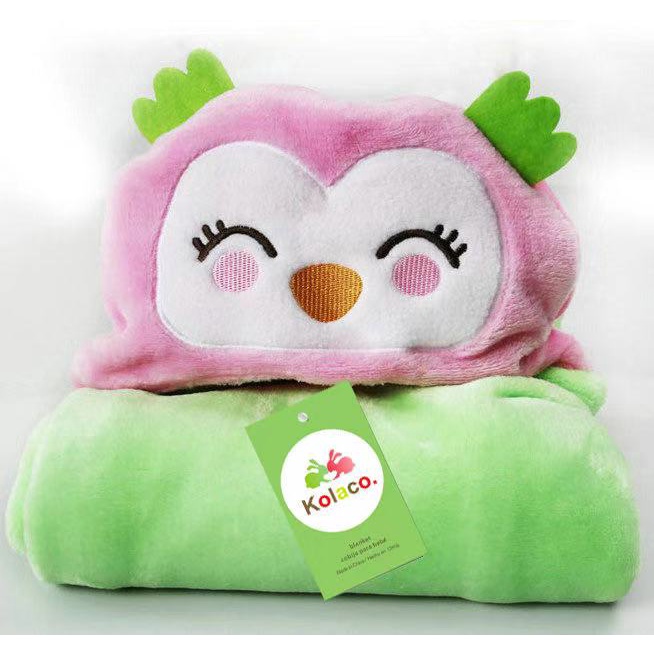 baby Selimut Bayi Topi boneka Karakter selimut karakter Hoodie Baby Blanket 3d