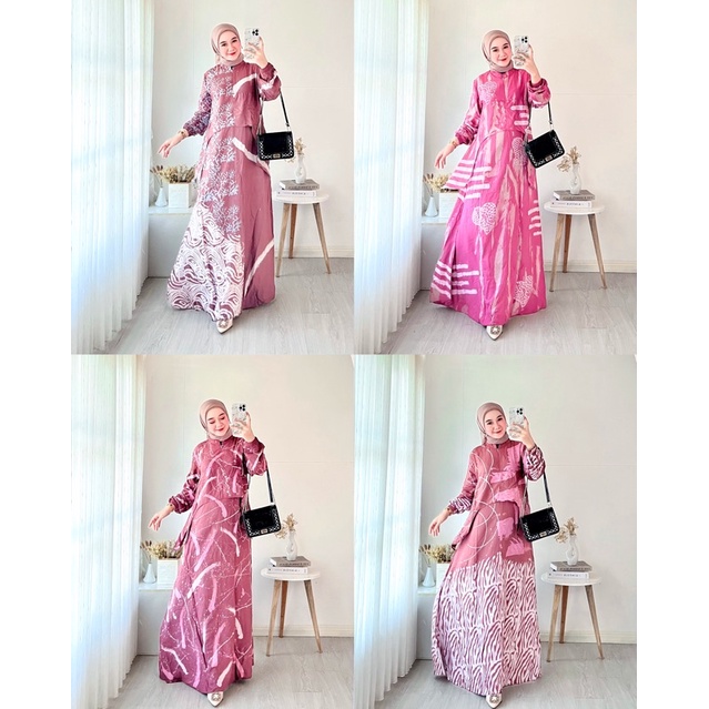GAMIS TWILL ORI PEVO BATIK SUSUN (TWILL)