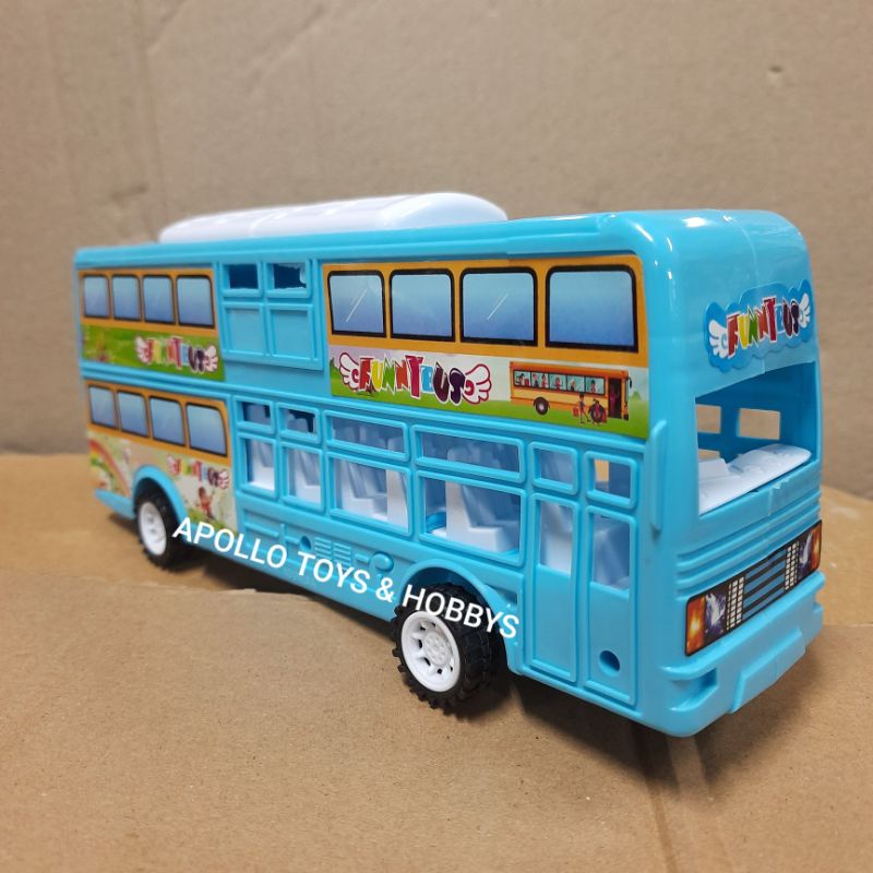 MAINAN ANAK BUS DUA TINGKAT MURAH