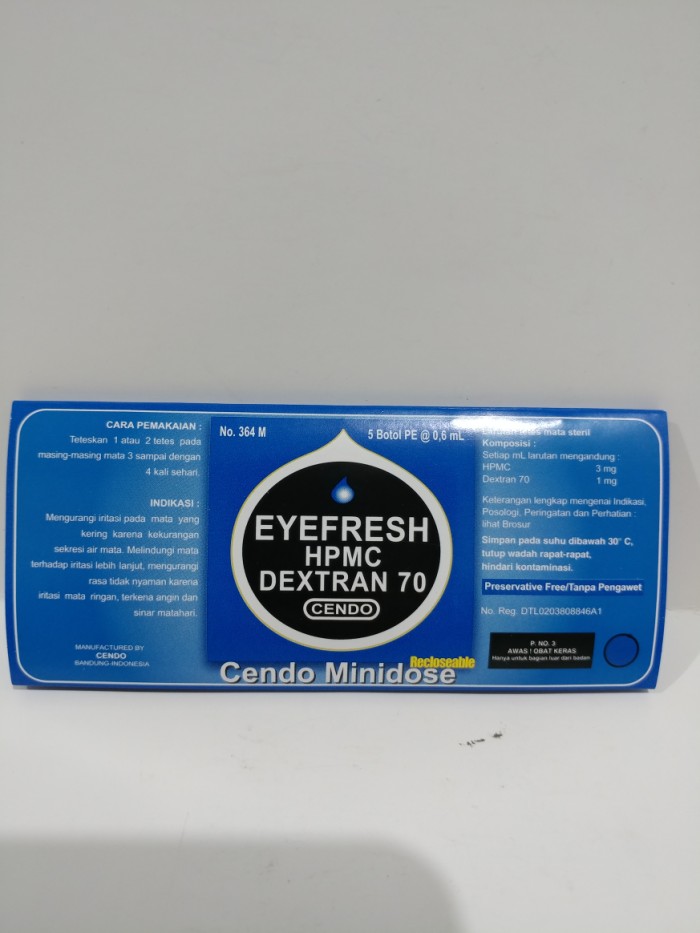CENDO EYEFRESH MINIDOSE