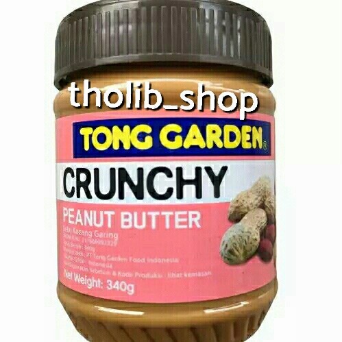 

tong garden peanut butter crunchy 340gr