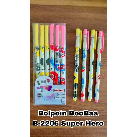 

(Harga 1 lusin = 12 pc) gel pen B-2206, ballpoint gel, bolpen tinta cair, kekinian dan terbaru