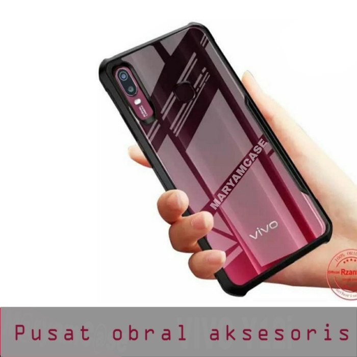 S/P- CASING Softcase VIVO Y12i Shockproof Armor Transparent Premium Hardcase CASE SP