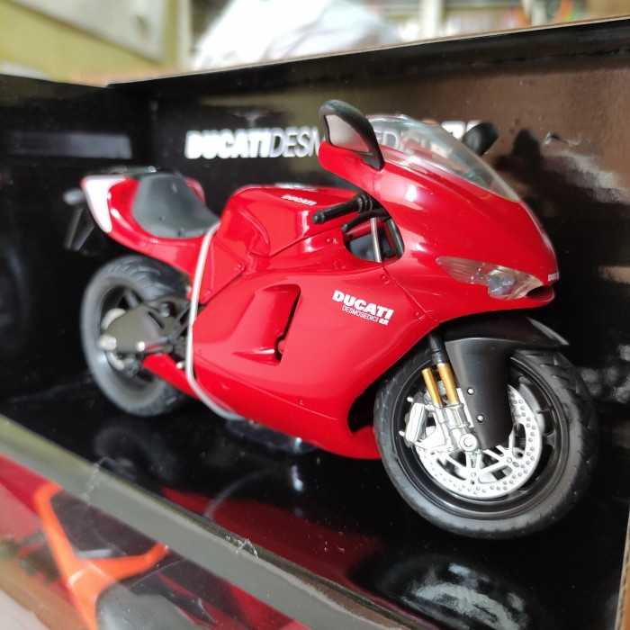 DIECAST MINIATUR MOTOR DUCATI DESMOSEDICI RR 2009 MAINAN MOTOR SPORT