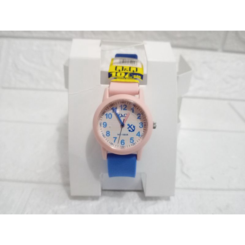 jam tangan cewek Q&amp;Q WATCH VS49J 001Y - 010Y JAM TANGAN ANAK original