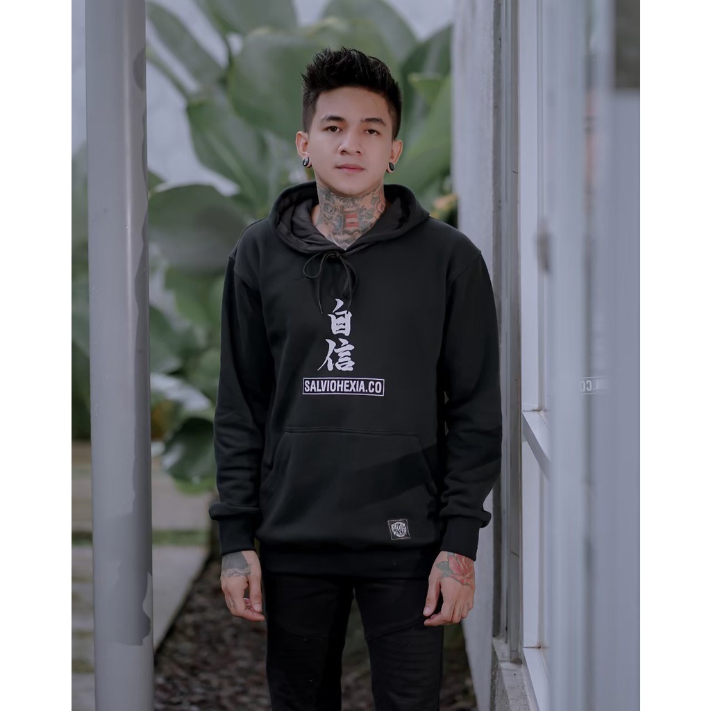 SALVIO HEXIA Original - Jaket Hoodie Sweater Dragon Japanese Pria Wanita Murah Bahan Cotton Flecee T