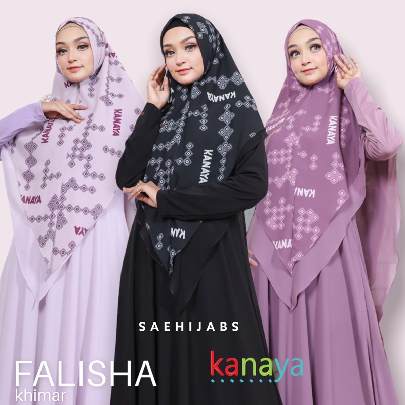 Khimar FALISHA PRINTING BY KANAYA