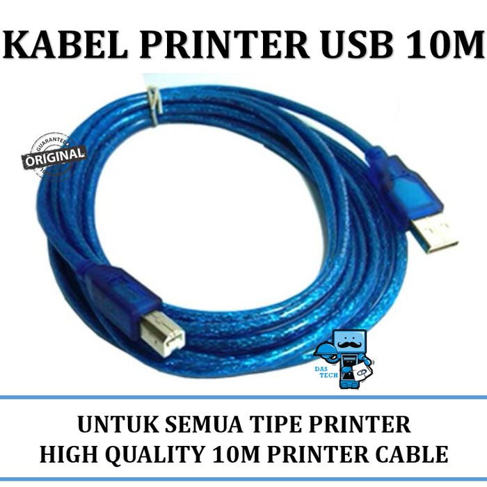 Kabel Printer USB 10 Meter High Quality - Kabel USB Printer