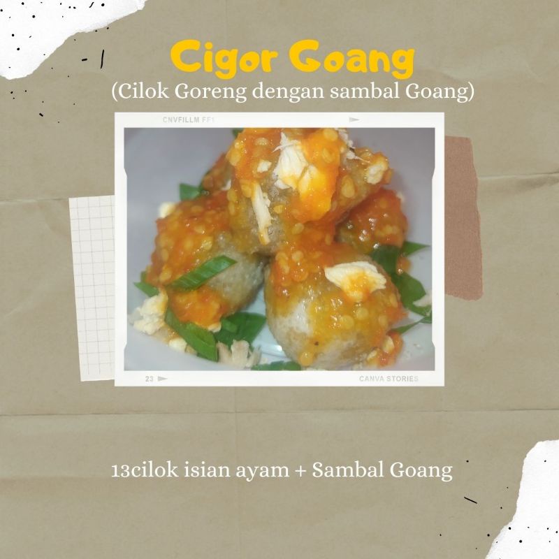 CIGOR (Cilok Goreng) Bumbu Goang