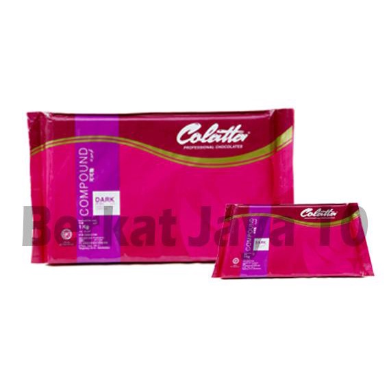 

Murah COLATTA DARK COMPOUND 1 KG Coklat batang HALAL Collata Colata