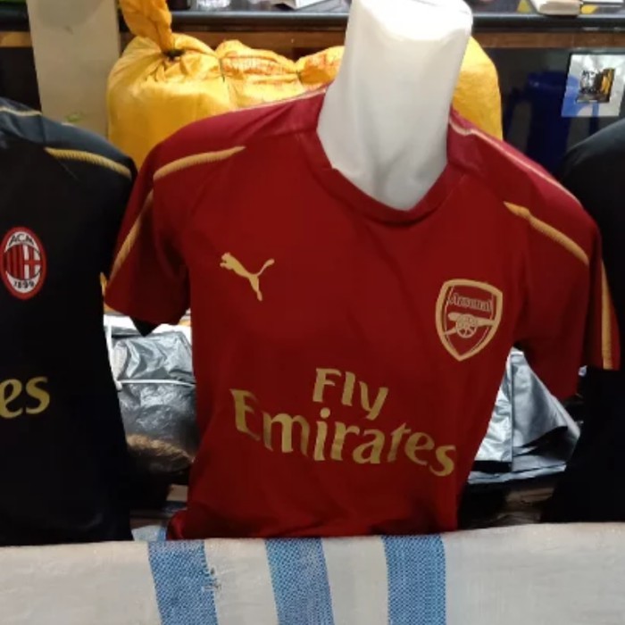 Jual ARSENAL TRAINING JERSEY IMPORT GRADE ORI Murah