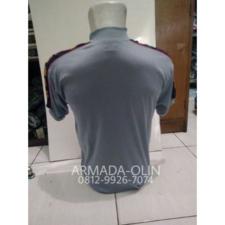 Kaos Kombinasi Perhubungan abu gambar bola dunia d1shub Kaos Kombinasi Perhubungan abu gambar bola dunia d1shub