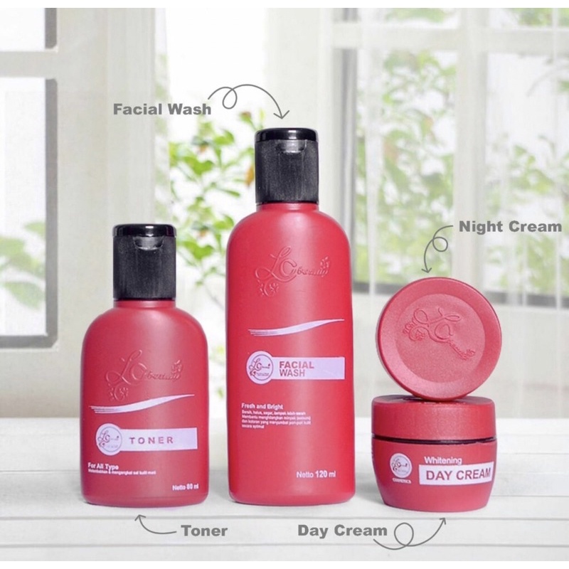 LC BEAUTY SKINCARE ORIGINAL | Untuk MENCERAHKAN ,FLEK DAN KULIT BERJERAWAT