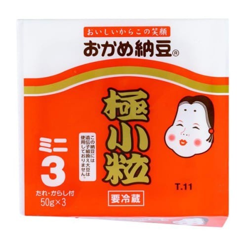 

Okame Natto Goku Kotsubu Mini 3 (3 x 56.7gr) - Tape Kedelai Jepang Nato