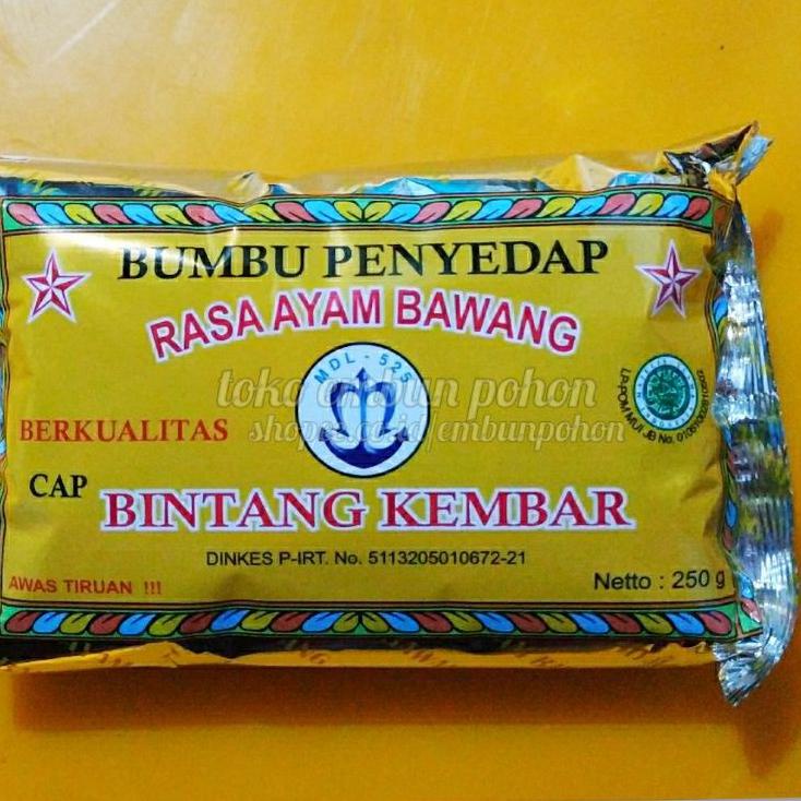 

READY BUMBU TABUR AYAM BAWANG CAP BINTANG KEMBAR 250 GR terbaik